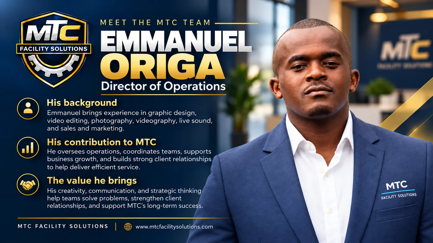 Emmanuel Origa, Director of Operations